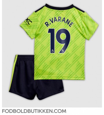 Manchester United Raphael Varane #19 Tredjetrøje Børn 2022-23 Kortærmet (+ Korte bukser)